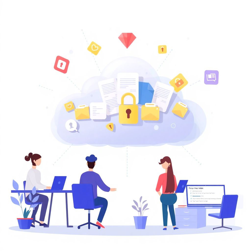 Как организовать безопасный обмен файлами в команде бесплатно и без лишних рисков