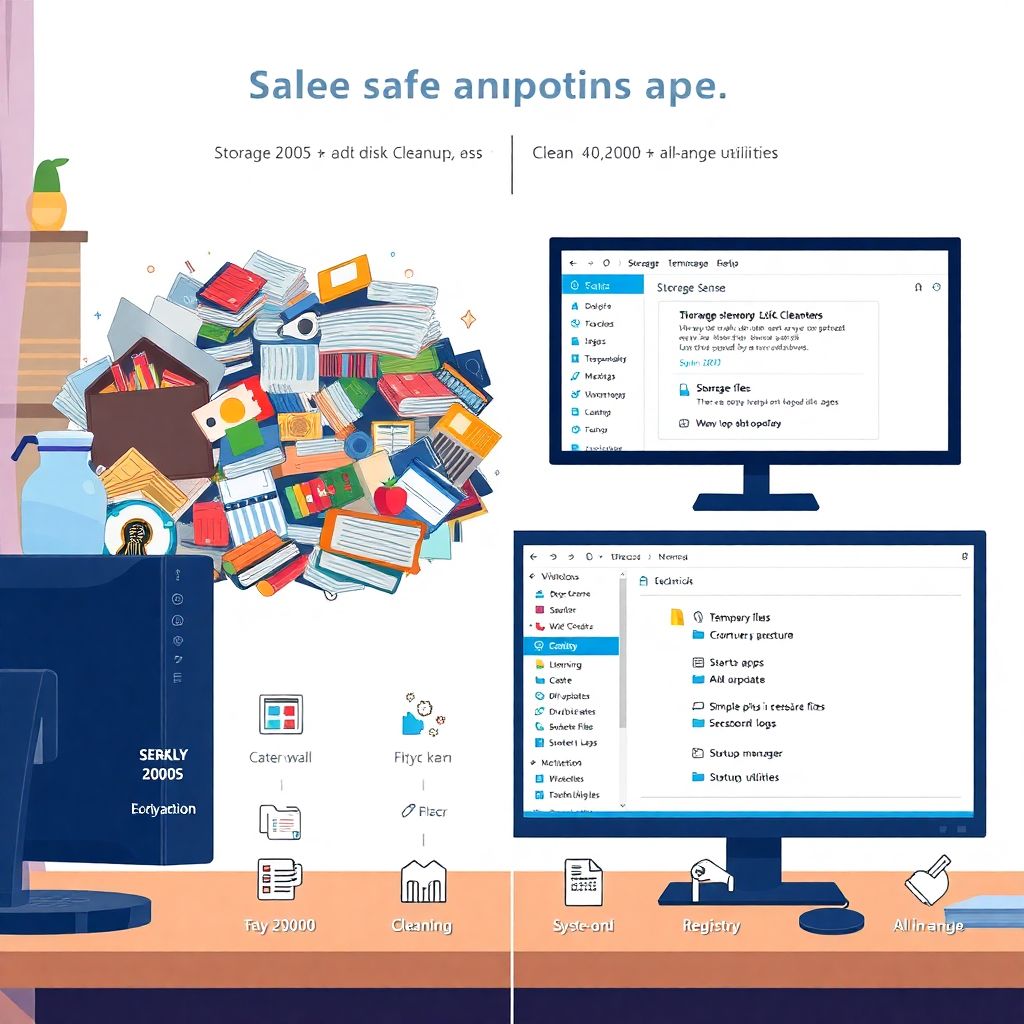 Очистка системы без риска с бесплатными утилитами для удаления мусора