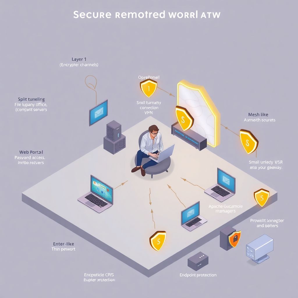 Безопасное удалённое рабочее место: бесплатные инструменты и практичные советы