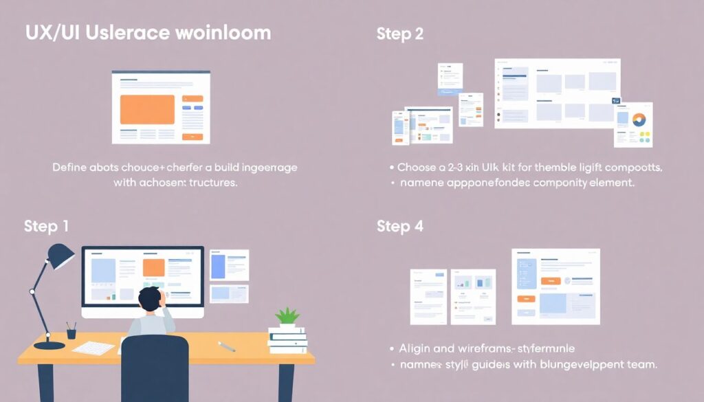 Готовые наборы для проектирования интерфейсов бесплатно - иллюстрация