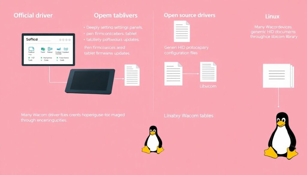 Графические планшеты и бесплатные драйверы - иллюстрация