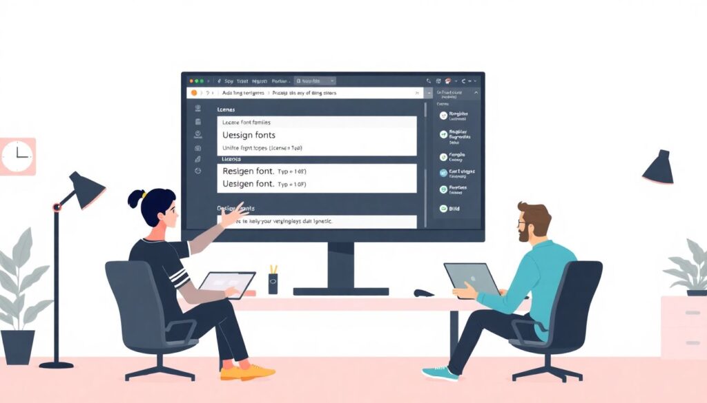 Бесплатные наборы шрифтов и типографика для стартапов - иллюстрация