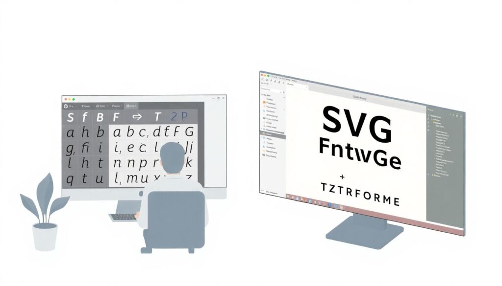 Лучшие инструменты для работы с графическими шрифтами - иллюстрация