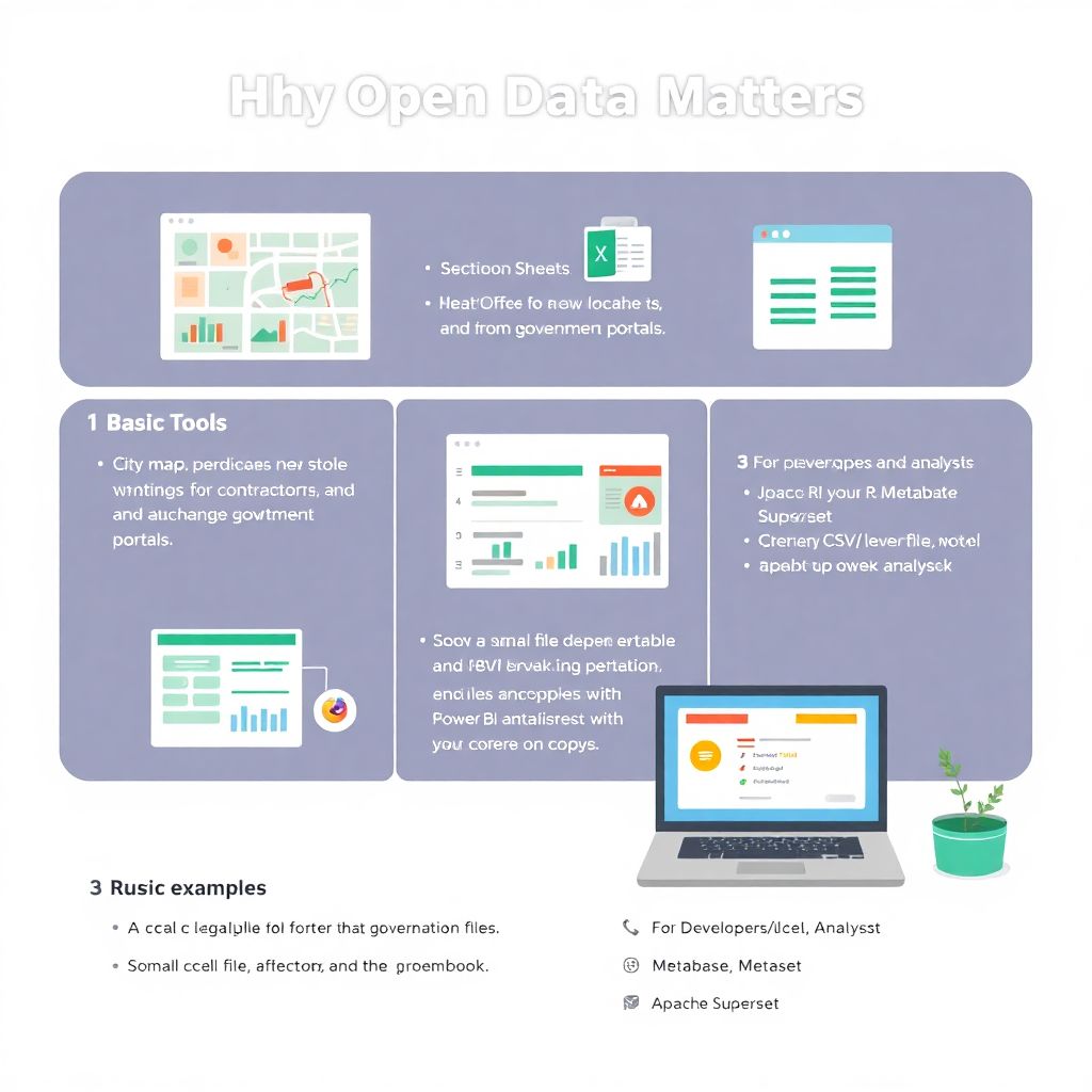 Как работать с открытыми данными бесплатно для анализа и бизнес‑исследований