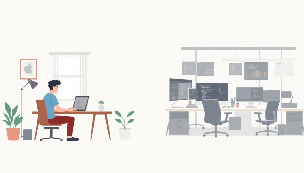 Бесплатные решения для работы с кодом на мобильных устройствах - иллюстрация