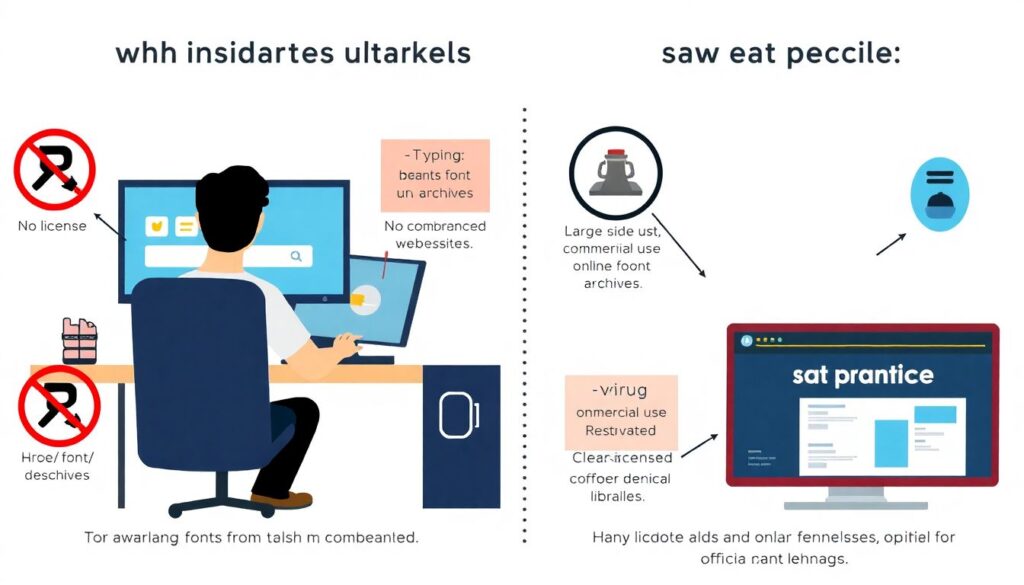 Где скачать качественные бесплатные шрифты и инструменты типографики - иллюстрация