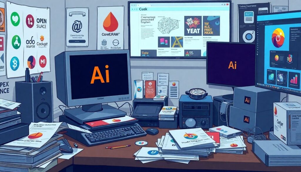 Лучшие бесплатные утилиты для работы с изображениями векторной графики - иллюстрация